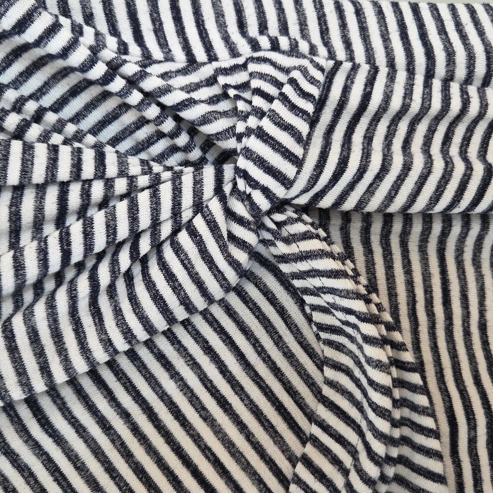 GAP Navy and White Striped Midi Dress Size M - Picture 3 of 4